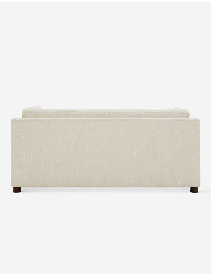 #color::natural-performance-fabric #size::queen | Back of the Lotte Natural Performance Fabric queen-sized sleeper sofa