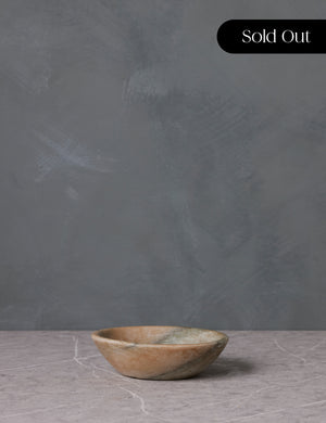 One-Of-A-Kind Marble Bowl, Small by Olive Ateliers