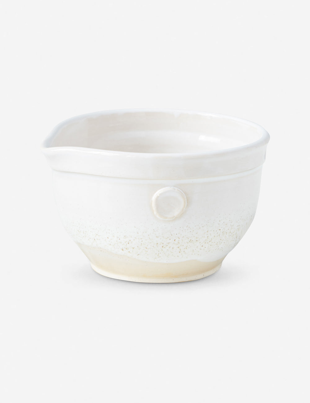 White Handthrown Mixing Bowl — etúHOME