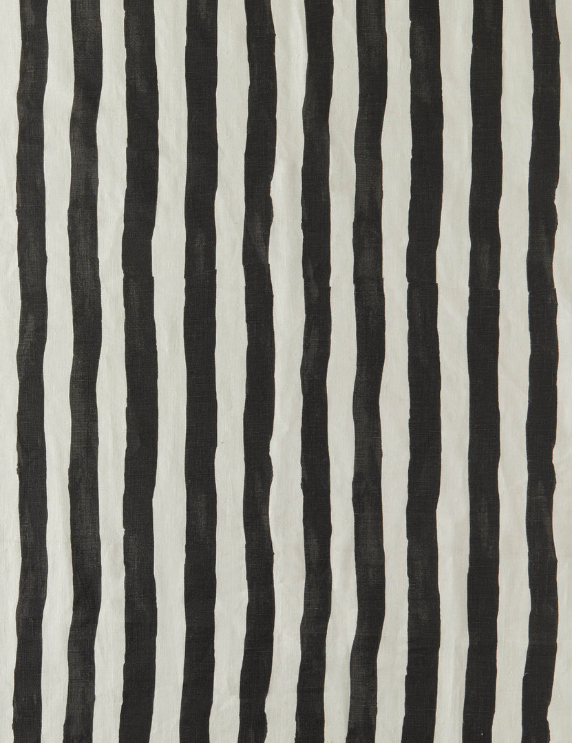 Painterly Stripe Linen Fabric by Sarah Sherman Samuel