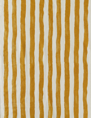 Painterly Stripe Linen Fabric by Sarah Sherman Samuel