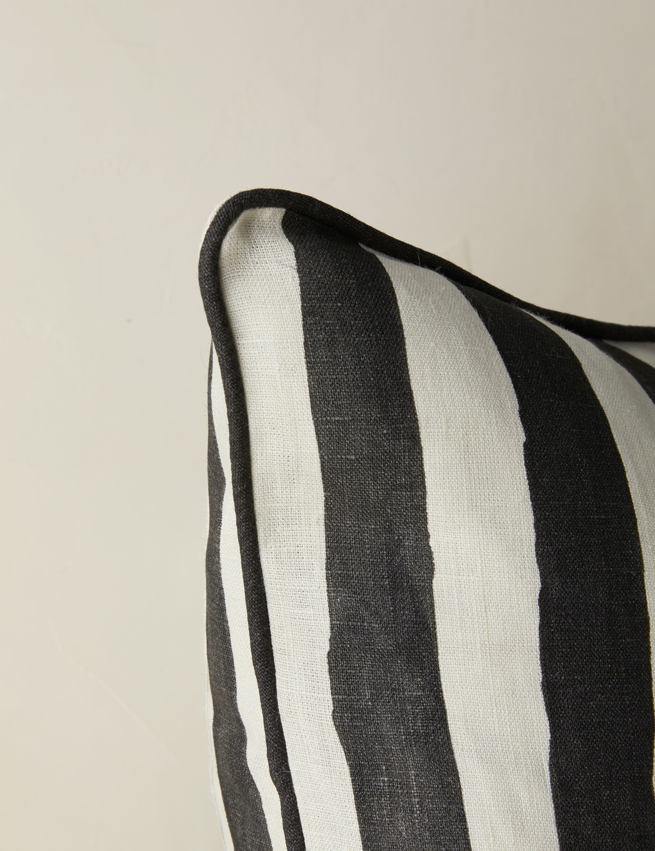 Sarah Sherman Samuel Painterly Stripe Pillow - Thumbnail 4