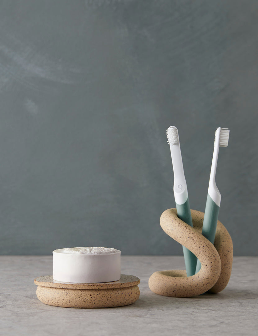Buoy Toothbrush Holder: SIN ceramics - Handmade in Brooklyn – SIN