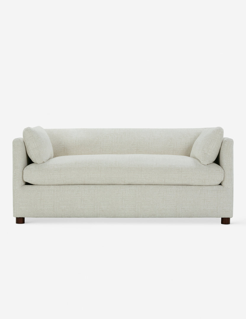 #color::white-basketweave #size::queen | Lotte White Basketweave queen-sized sleeper sofa