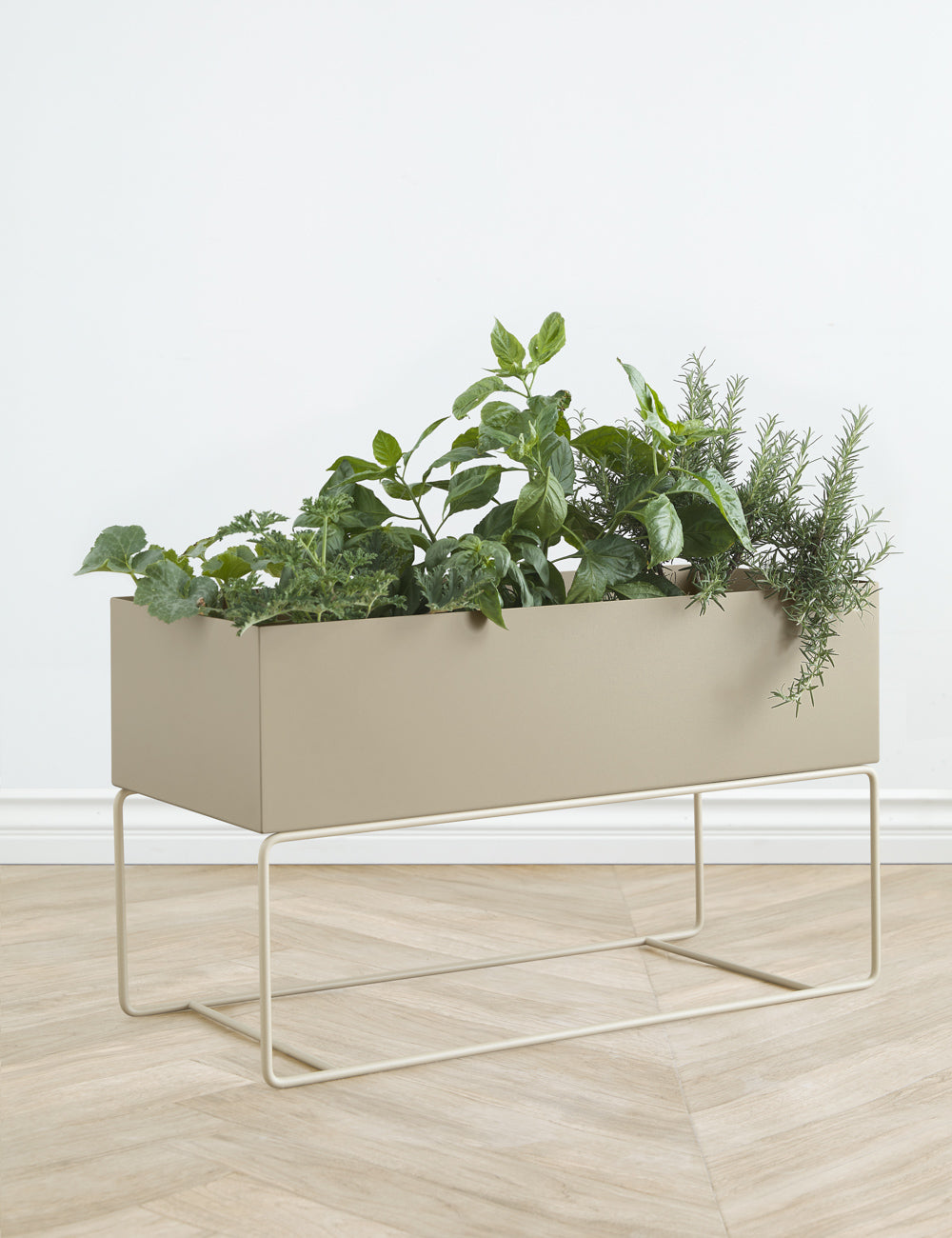 Ravine Planter Pot, Taupe by Ferm Living by Lulu and Georgia