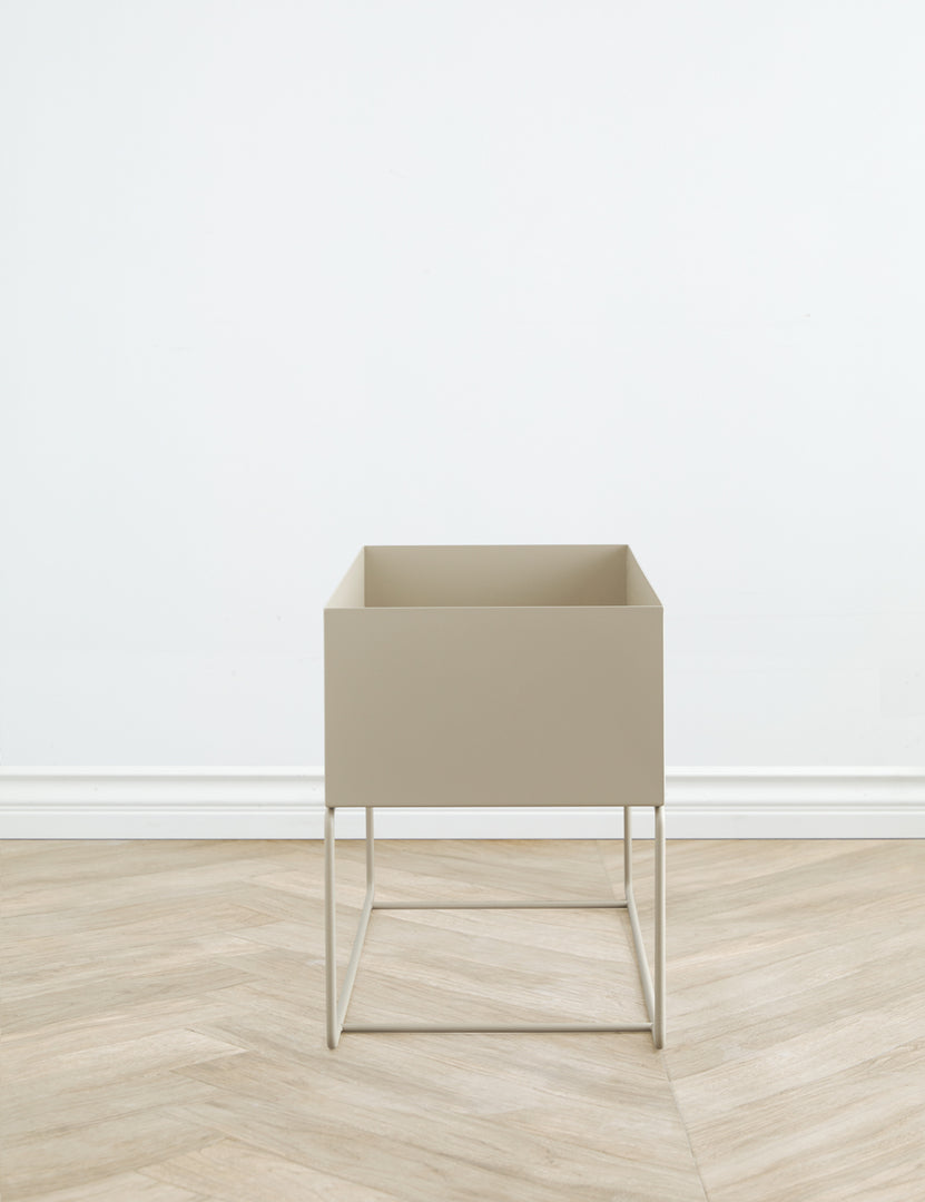 Ravine Planter Pot, Taupe - Large by Ferm Living