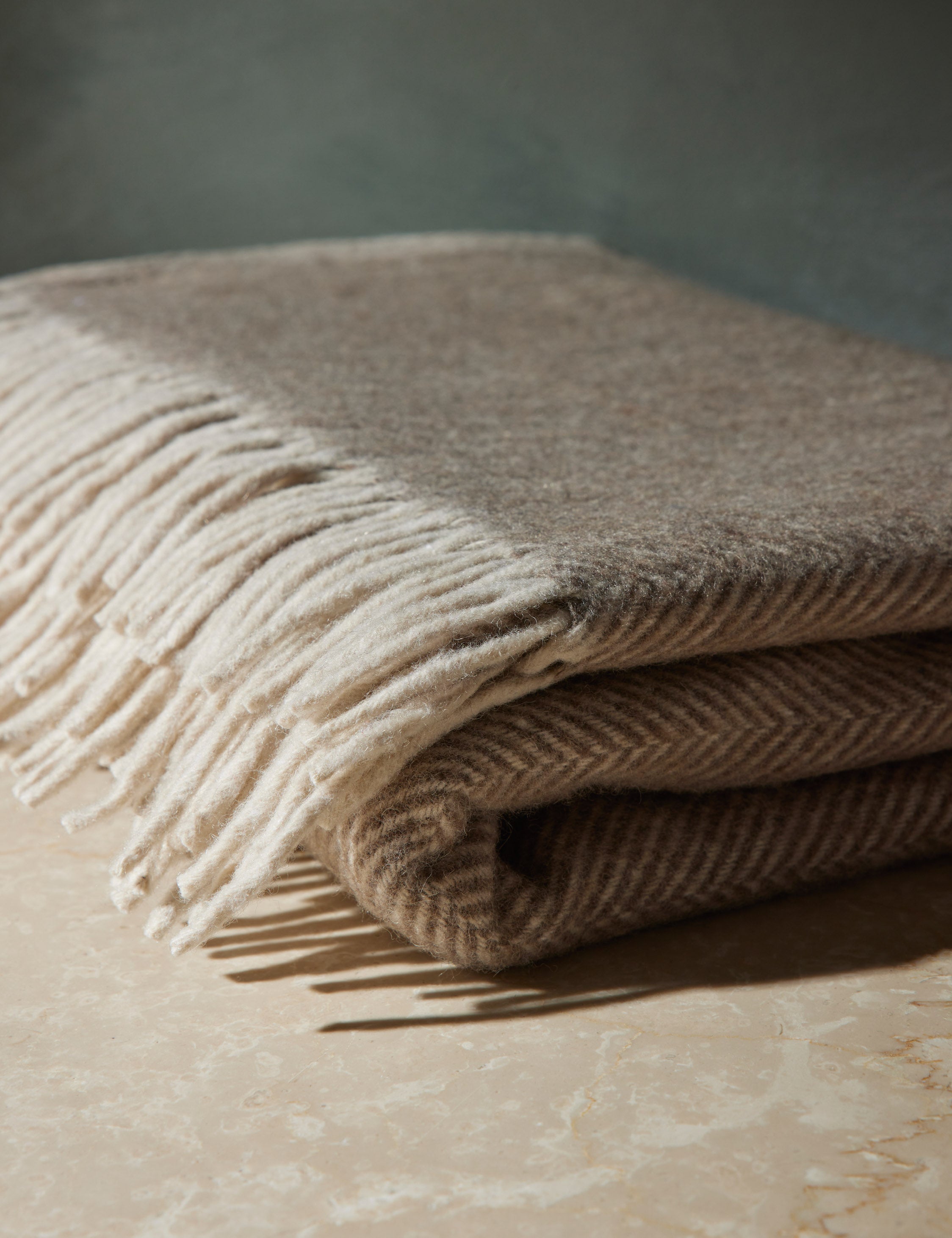 Recycled Wool Throw - Thumbnail 5