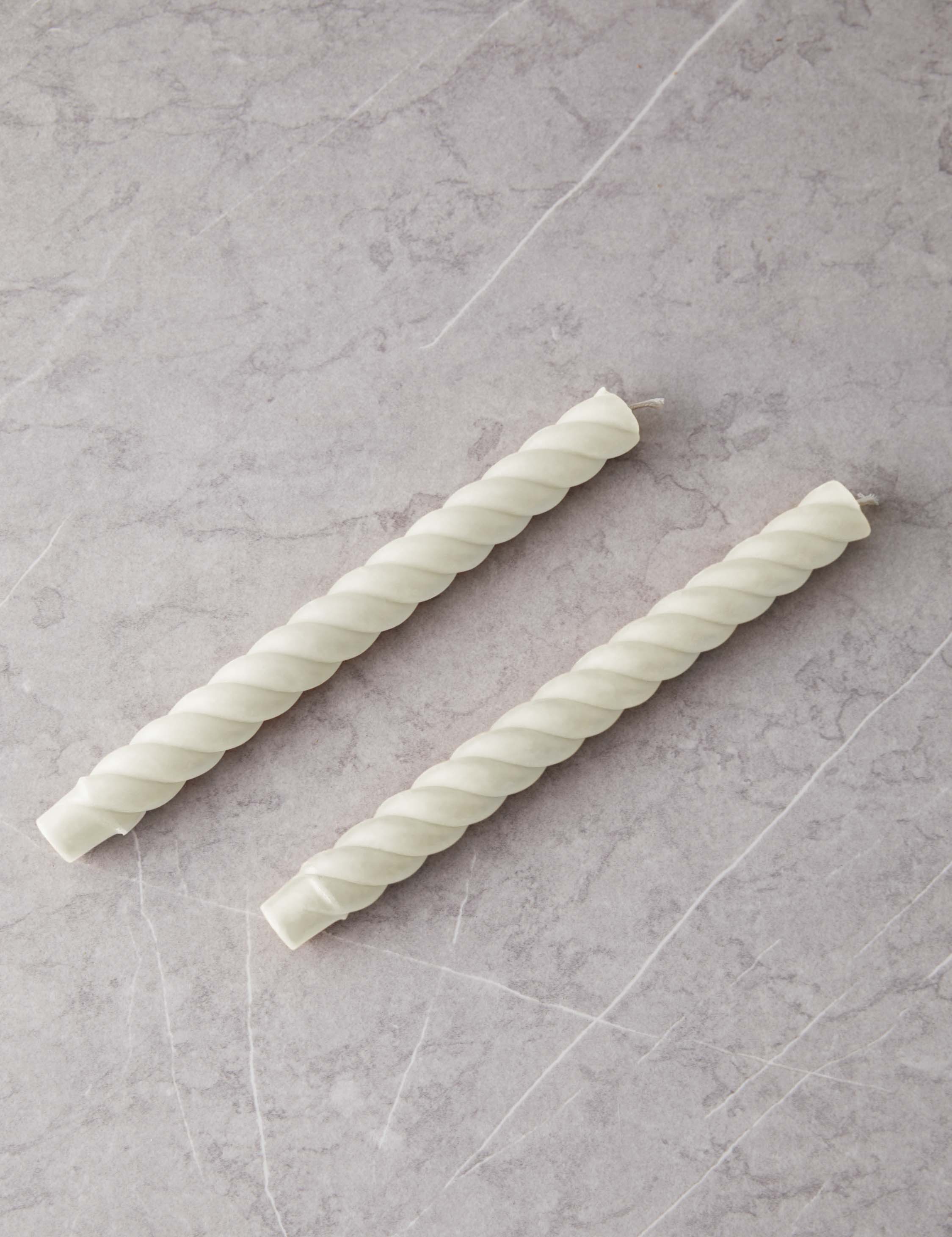 Rope Taper Candles (Set Of 2) - Thumbnail 2