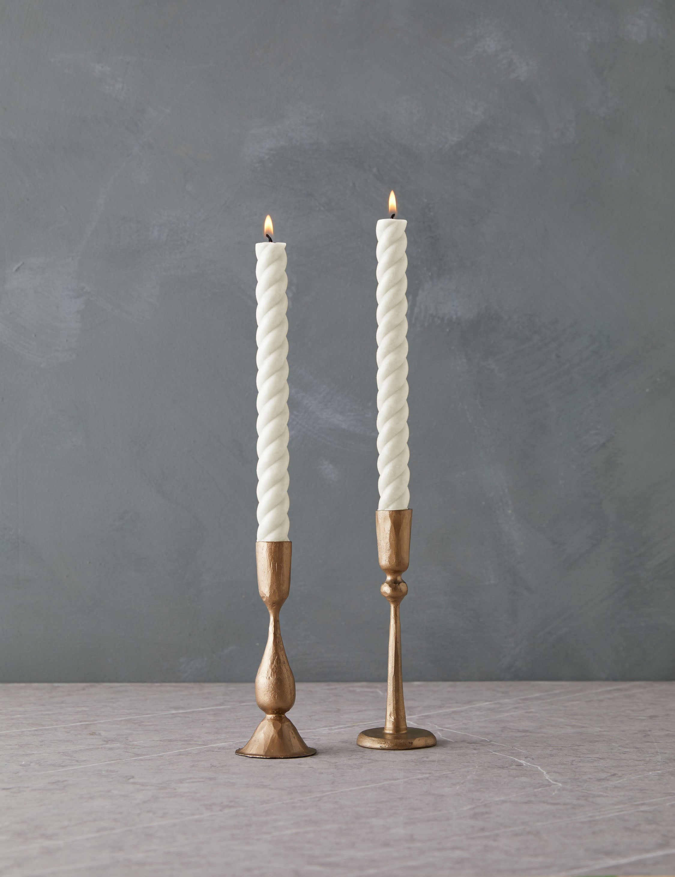 Rope Taper Candles (Set Of 2)