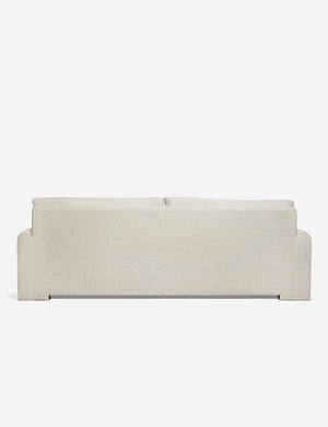 Back of the Rupert Ivory Boucle sofa