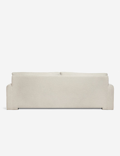#color::Ivory-Boucle #size::102-W | Back of the Rupert Ivory Boucle sofa