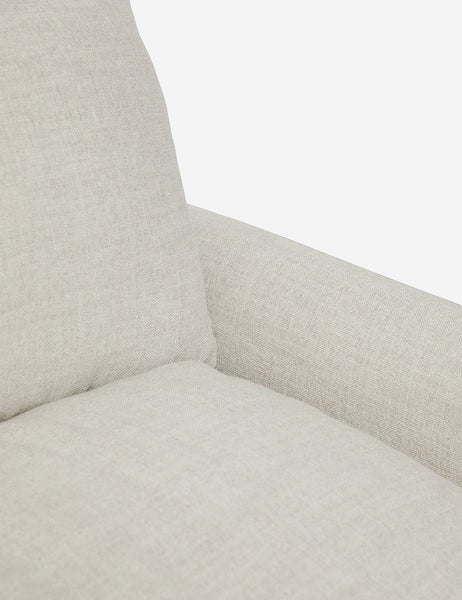 #color::natural-linen #size::102-W | Inner corner of the Rupert Natural Linen sofa