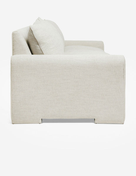 #color::natural-linen #size::102-W | Side of the Rupert Natural Linen sofa