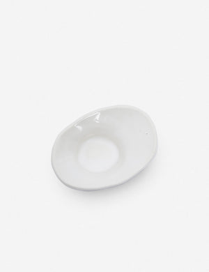 Bird's-eye view of the Cy White Tea Light Candle Holder