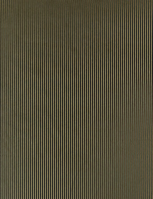 Striped Velvet Fabric Swatch, Black and Sand by Sarah Sherman Samuel