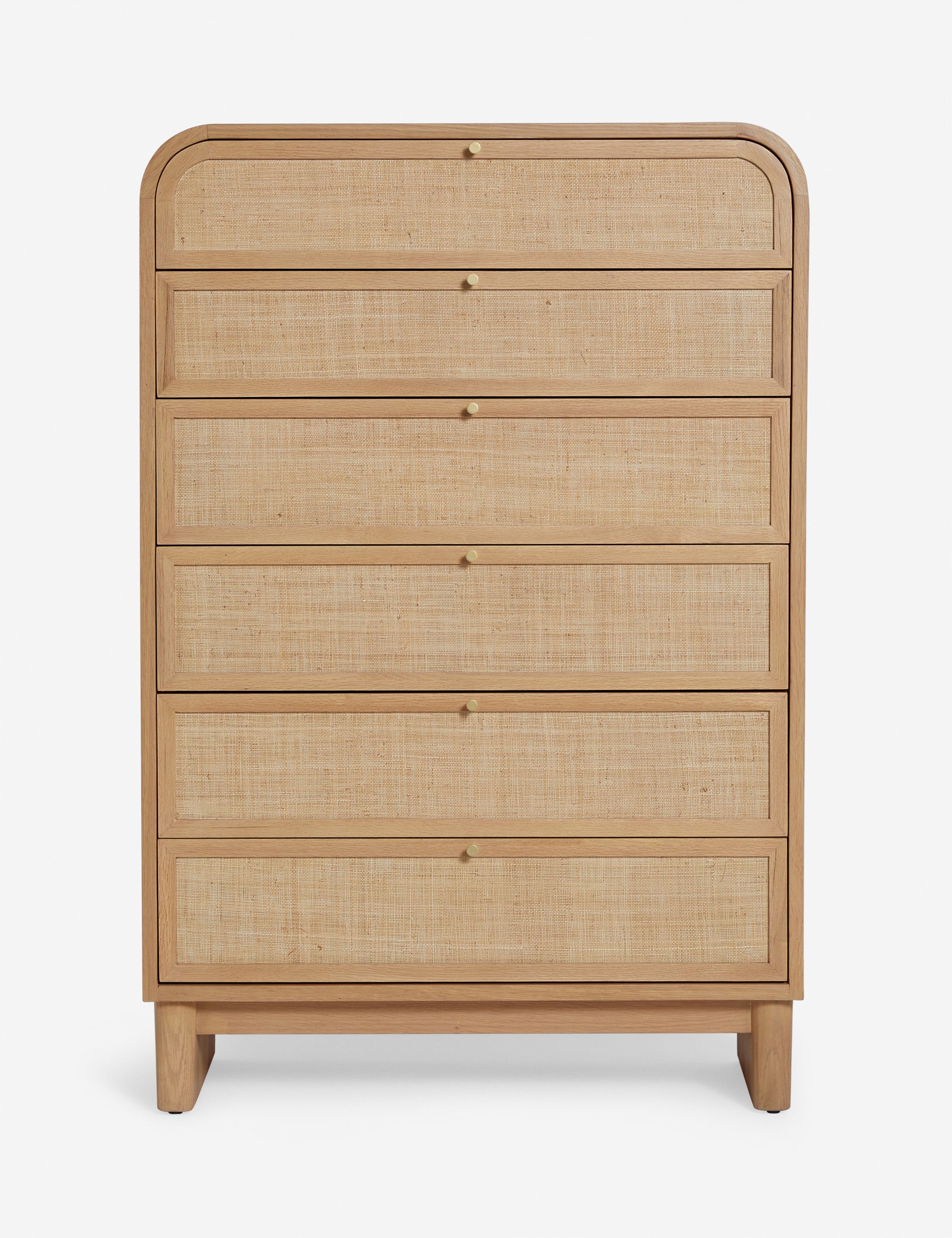 Suzette Tall Dresser in Natural Oak - Lulu and Georgia Suzette Tall Dresser in Natural Oak - Lulu and Georgia