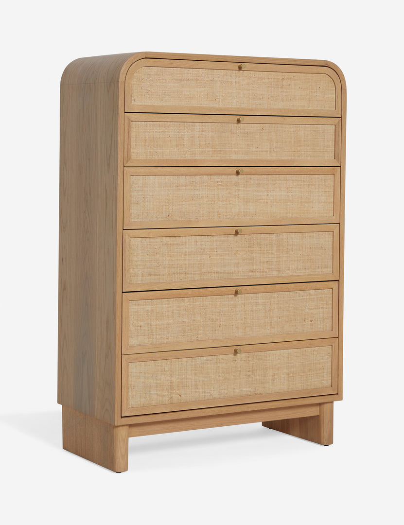 Suzette Tall Dresser in Natural Oak - Lulu and Georgia Suzette Tall Dresser in Natural Oak - Lulu and Georgia