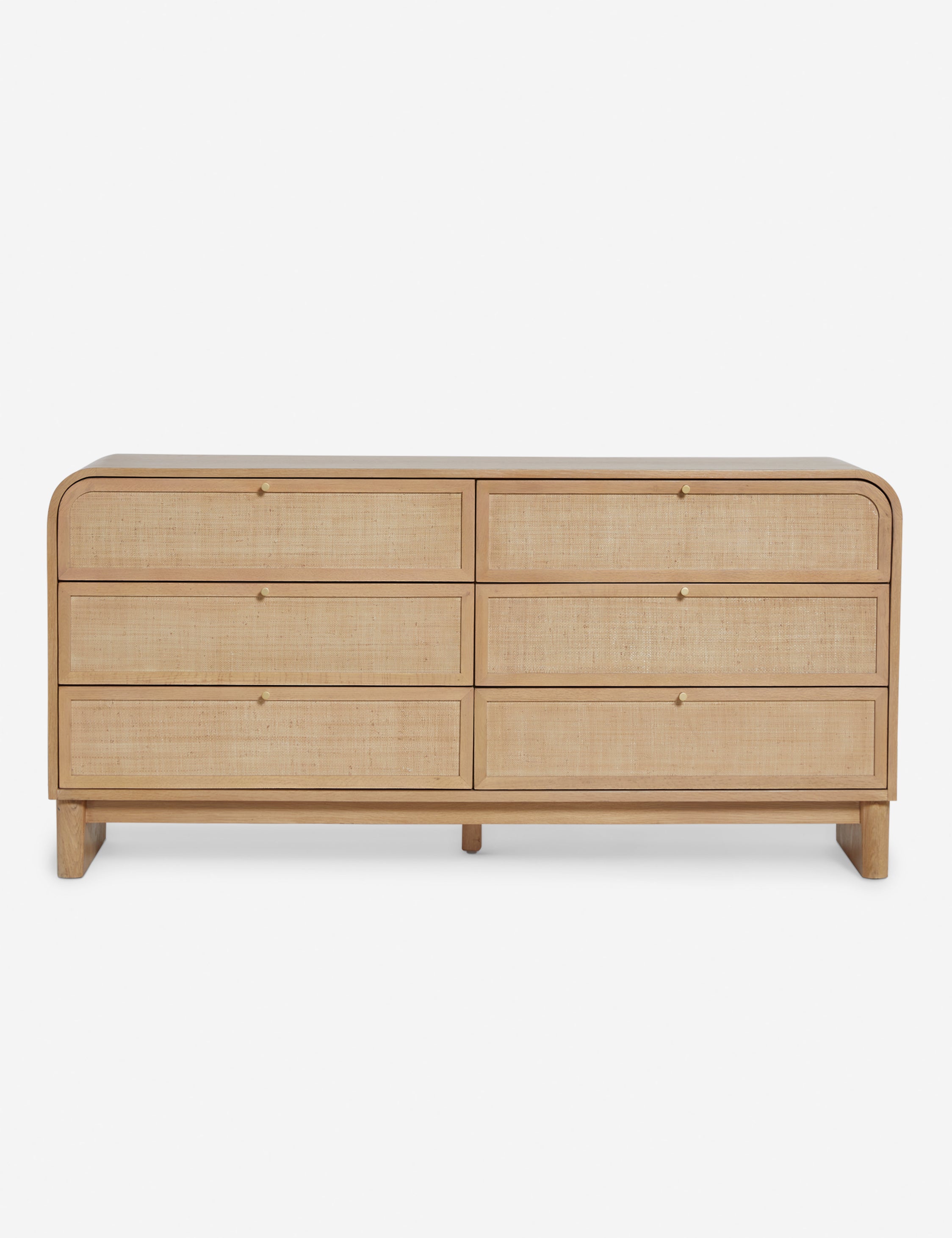 Suzette Wide Dresser in Natural Oak