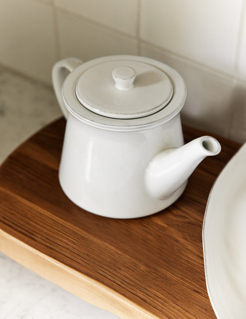 Friso Tea Pot, White by Costa Nova