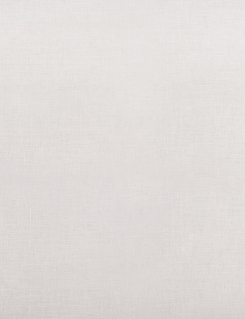 #color::white | Swatch of the White Linen fabric
