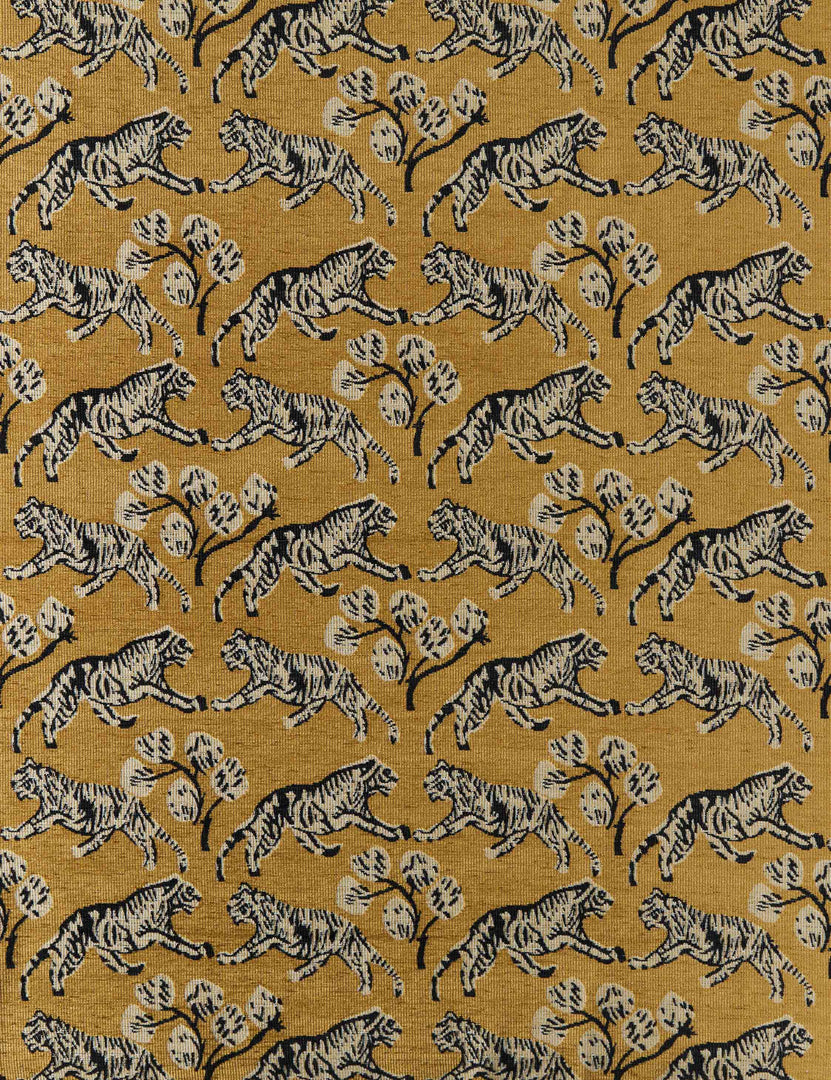 Tiger Fabric Swatch, Gold by Sarah Sherman Samuel