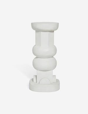 Angled view of the toivo short pedestal