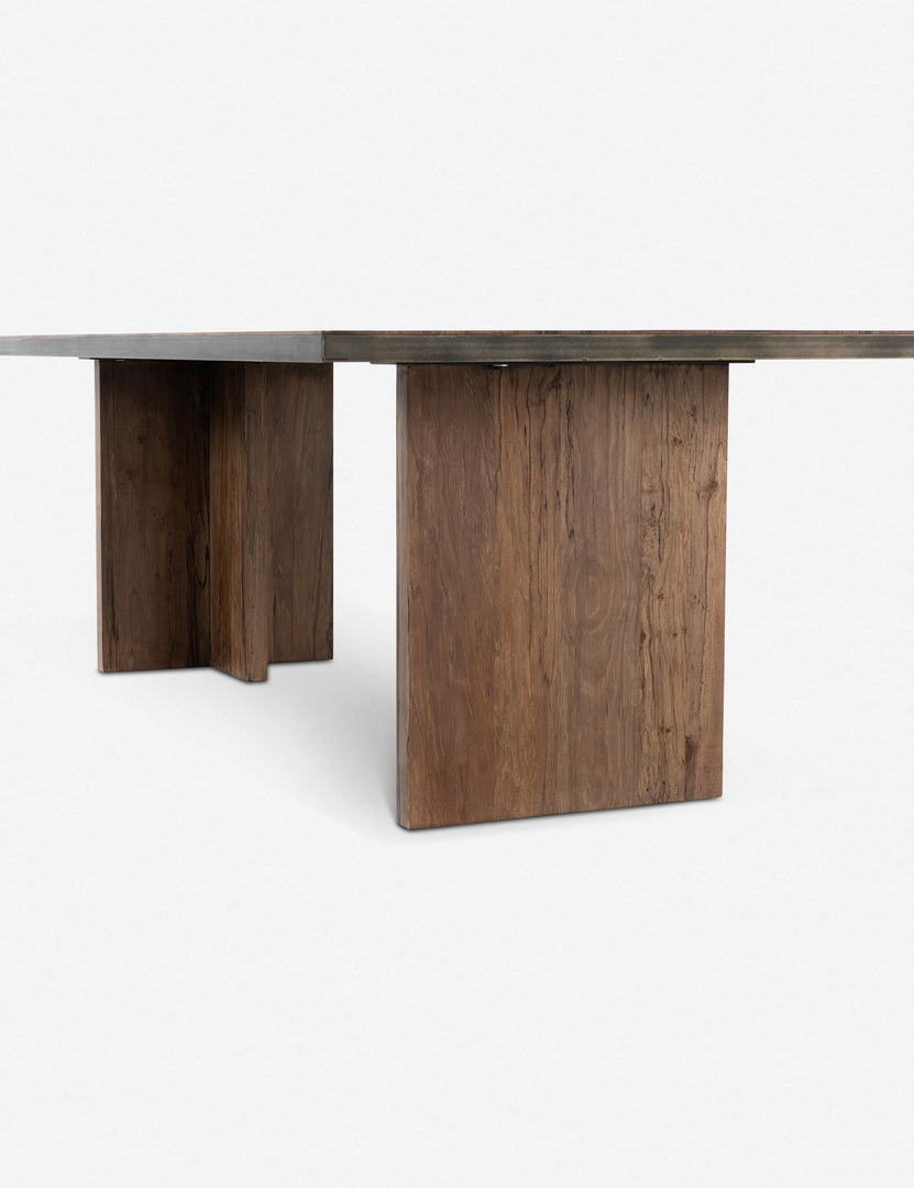 | Angled view of the Ashbie Dining Table