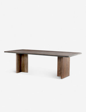 Angled view of the Ashbie Dining Table