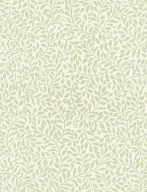 Scalamandre Sigfrid Wallpaper by Sandberg, Green Swatch