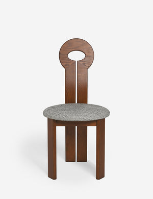 Whit honey wood sculptural dining chair by sarah sherman samuel