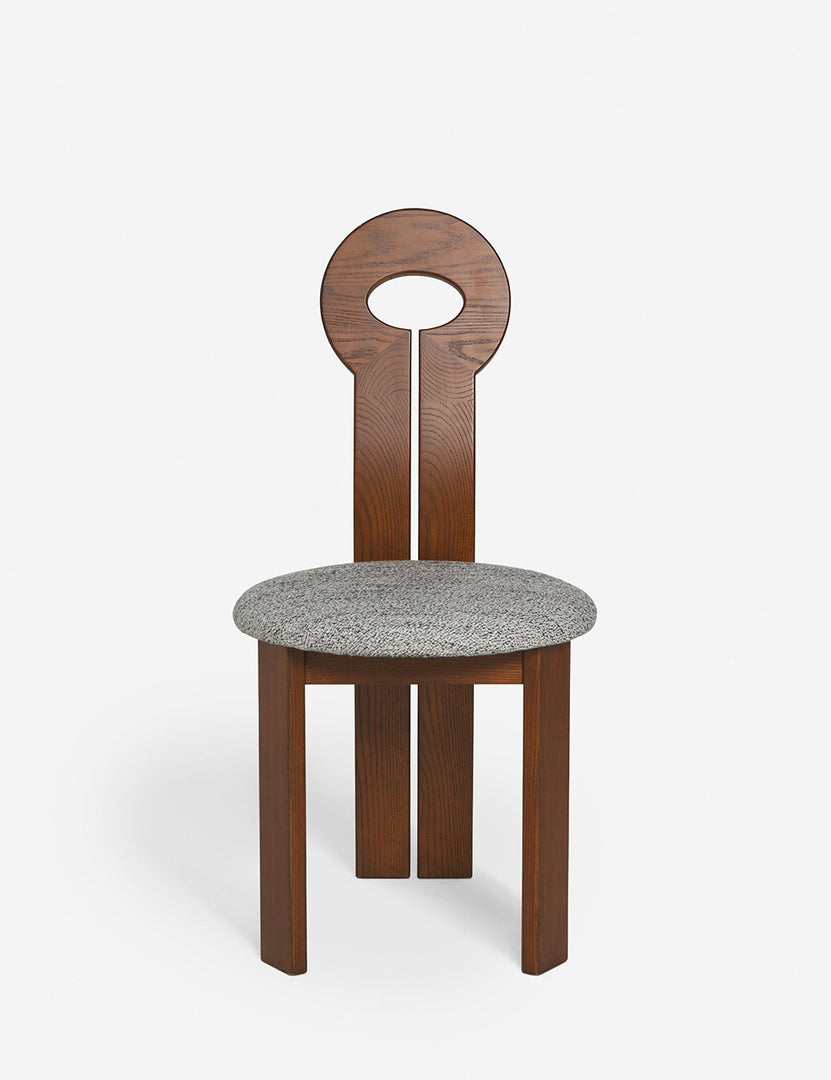 #color::honey | Whit honey wood sculptural dining chair by sarah sherman samuel