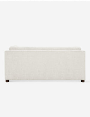 Back of the Lotte White Performance Linen queen-sized sleeper sofa