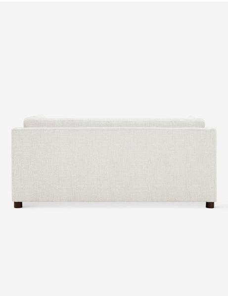 #color::white-performance-linen #size::queen | Back of the Lotte White Performance Linen queen-sized sleeper sofa