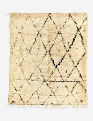 Zizi Vintage Moroccan Rug, 6' x 7'5
