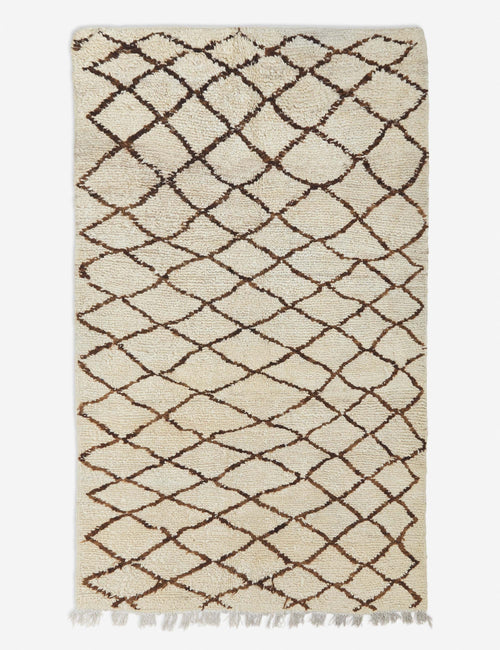 Ikram Vintage Moroccan Rug, 5'7" x 8'8"
