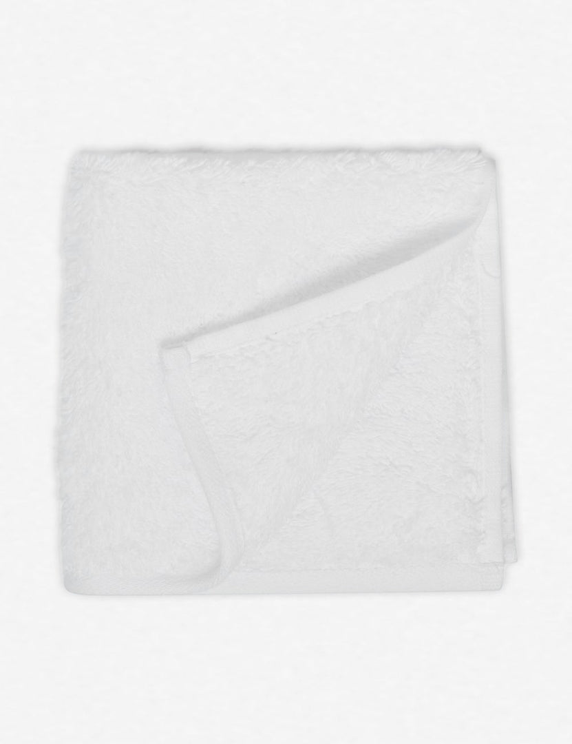 #color::white | Cloud Loom turkish cotton white Washcloth by Coyuchi