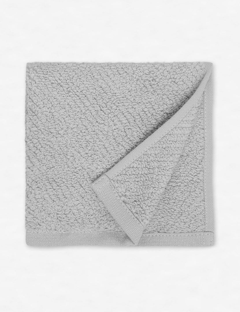 #color::gray | Air Weight Turkish Cotton gray Washcloth by Coyuchi