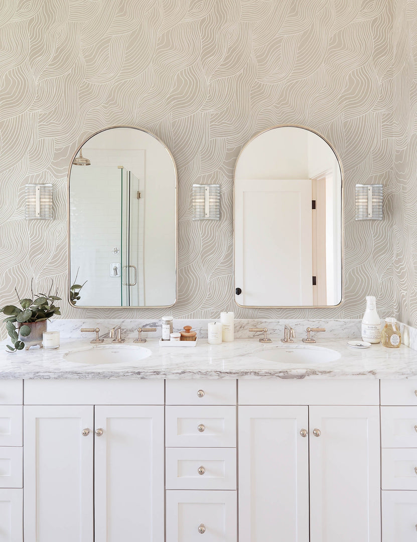 Smooth Wallpaper For Bathroom