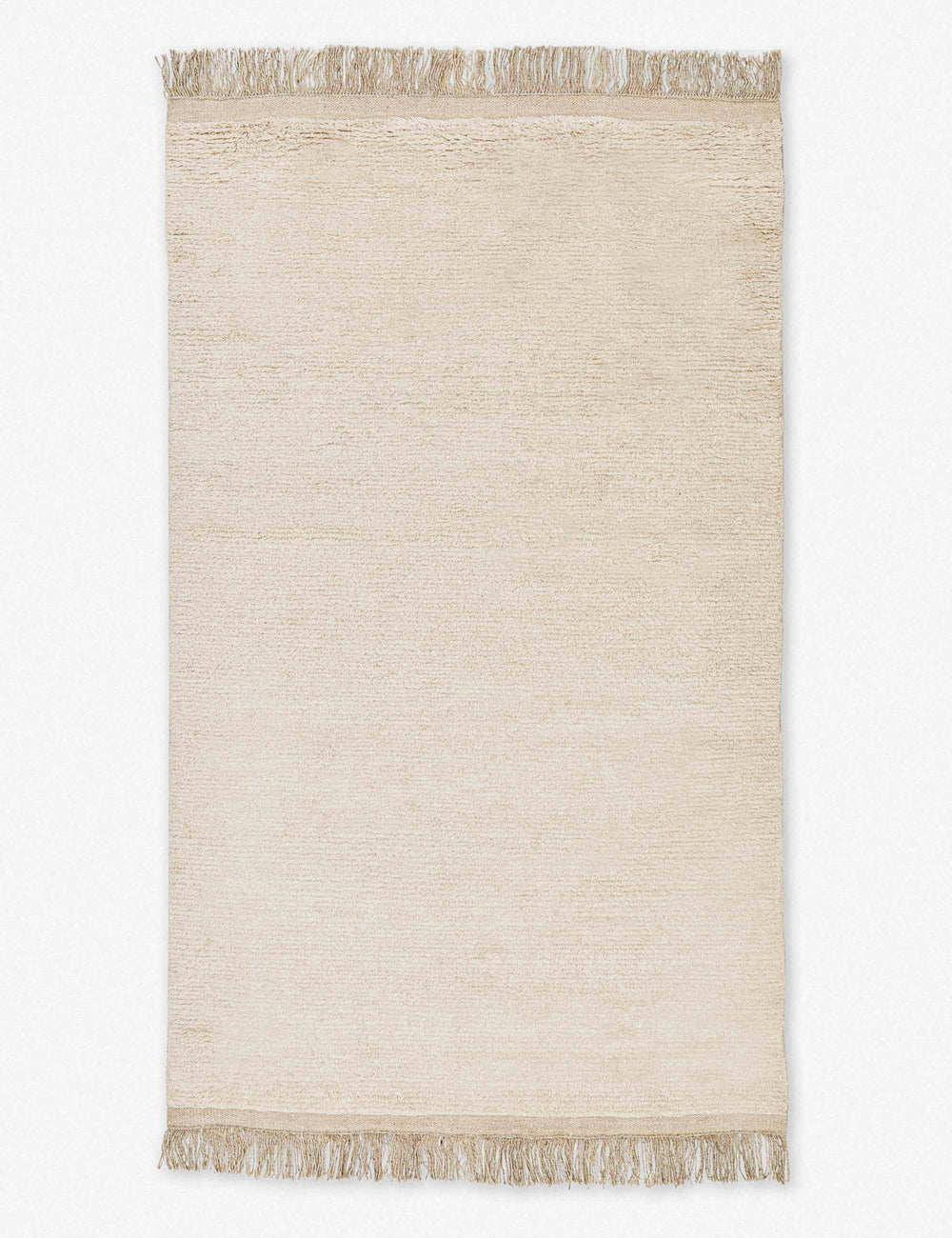Amir Neutral Moroccan Shag Rug