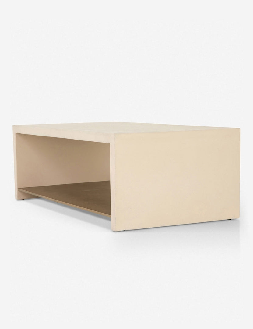 | Angled view of the Aprilette Coffee Table