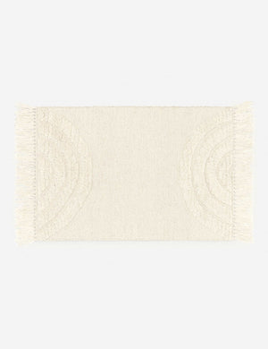 The two by three feet size of the Arches natural Rug