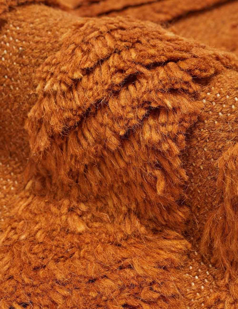 #size::2--x-3- #size::3--x-5- #size::5--x-8- #size::8--x-10- #size::9--x-12- #color::rust #size::10--x-14- | The 100% wool construction of the Arches rust orange Rug 