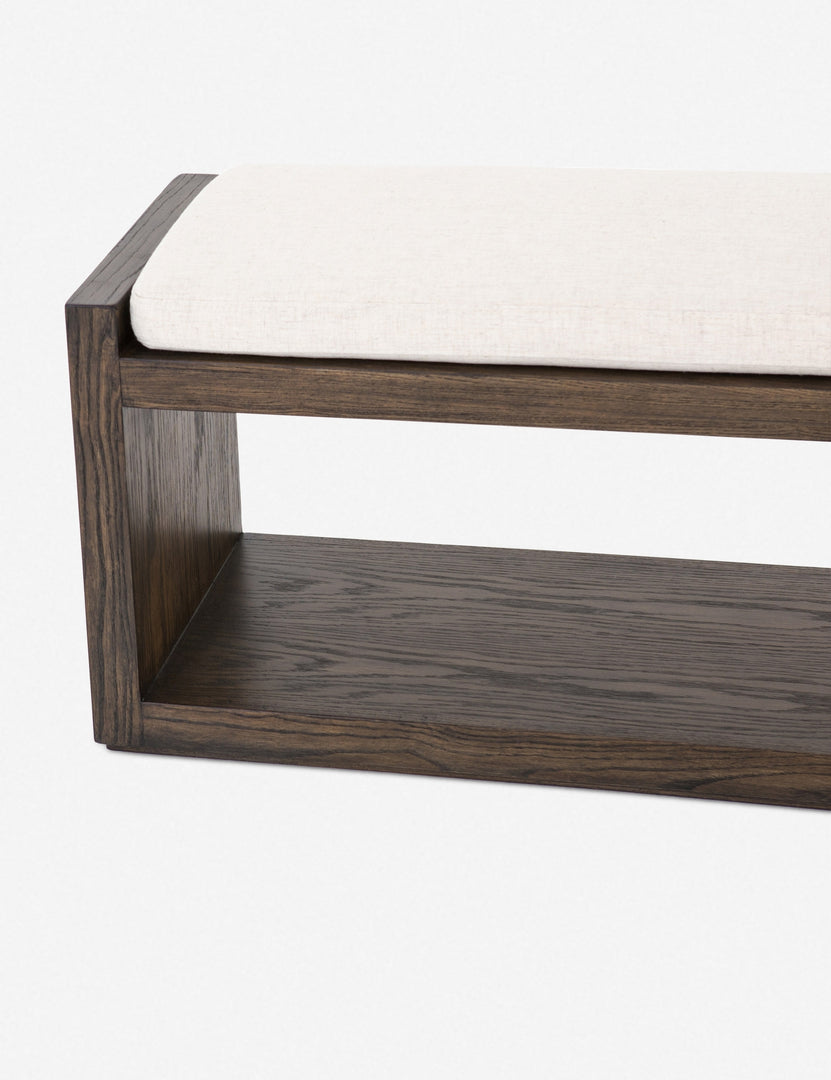| Close-up of the Marella bench