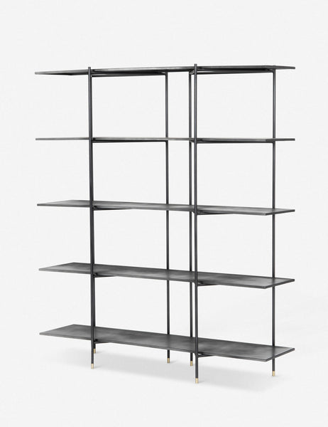 | Angled view of the Ceil Bookcase