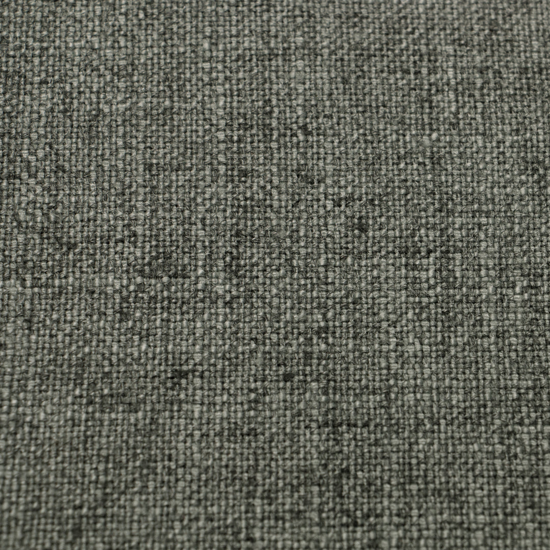 Charcoal Linen Fabric Swatch