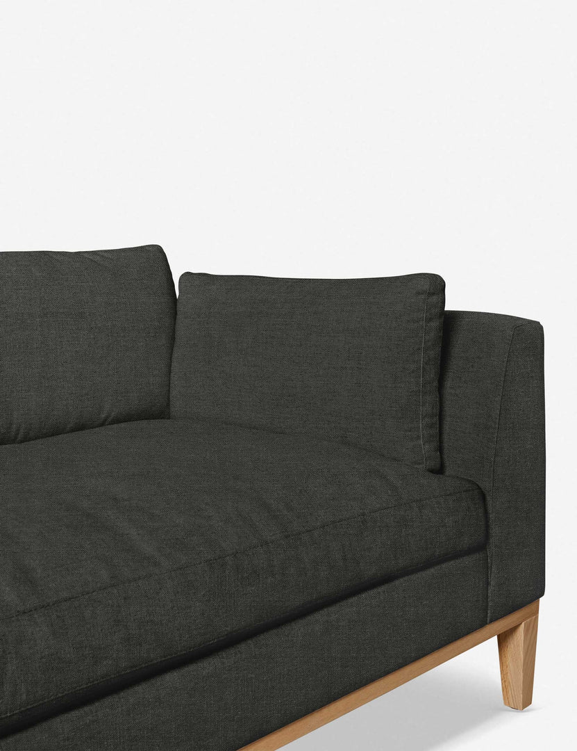 #size::103-w #size::115-w #size::127-w #size::139-w #color::charcoal #size::151-w #configuration::right-facing | Inner corner of the Charleston charcoal left-facing sectional sofa