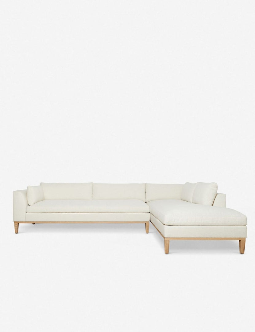 #size::103-w #size::115-w #size::127-w #size::139-w #color::ivory #size::151-w #configuration::right-facing | Charleston ivory right-facing sectional sofa with oversized cushions