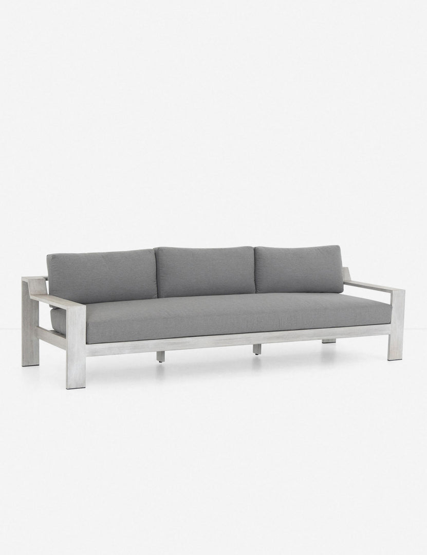 | Angled view of the Clarise Indoor / Outdoor Sofa