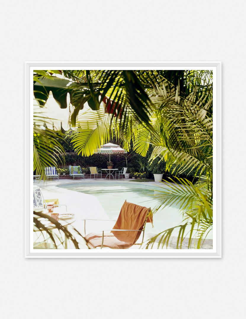 Swimming Pool at Lilly Pulitzer's Photography Print