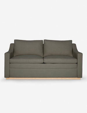 Coniston Loden Gray Linen Sleeper Sofa by Ginny Macdonald